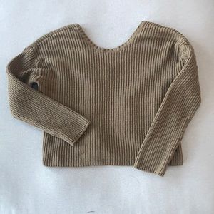 Chunky Knit Amuse Society Sweater, XS
